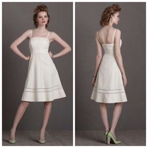 BHLDN Starlet Ivory Dress Size 10